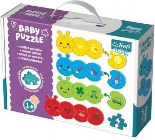 Trefl Puzzle baby Barvy 4ks v krabici - obrázek 1