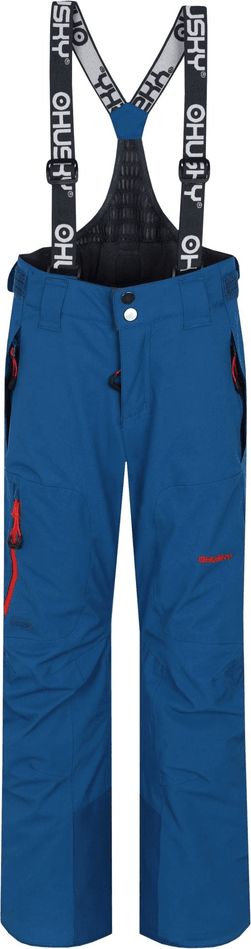 Husky dětské lyžařské kalhoty Zeus Kids 164 tmavě modrá - obrázek 1