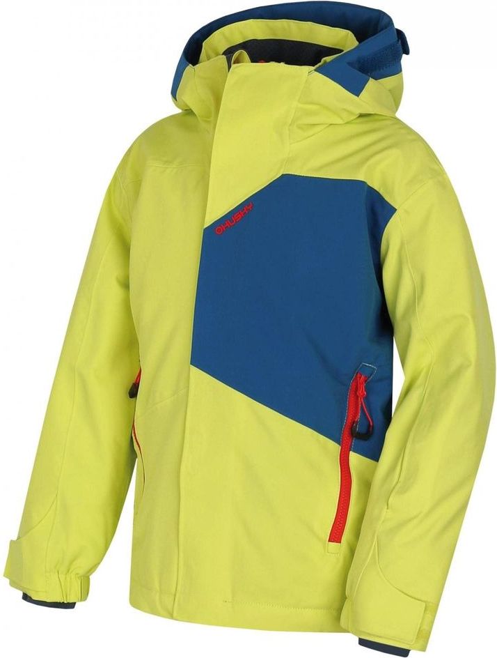 Husky dětská ski bunda Zort Kids 164 světle zelená - obrázek 1