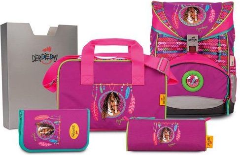 Školní set DerDieDas, 5-dílný, Ergoflex, Appaloosa - obrázek 1