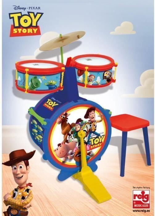 Disney dětské bubny se stoličkou, 3+ - obrázek 1