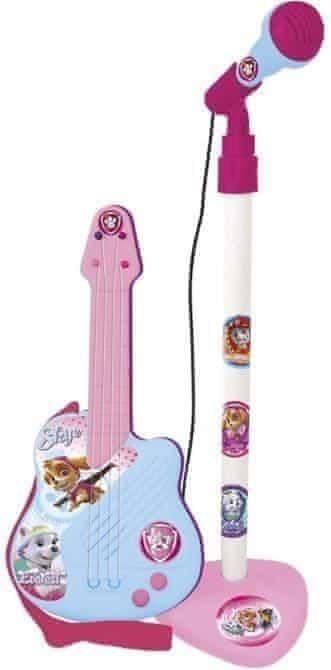 Reig dětská elektronická kytara a mikrofon PAW PATROL, 3+ - obrázek 1