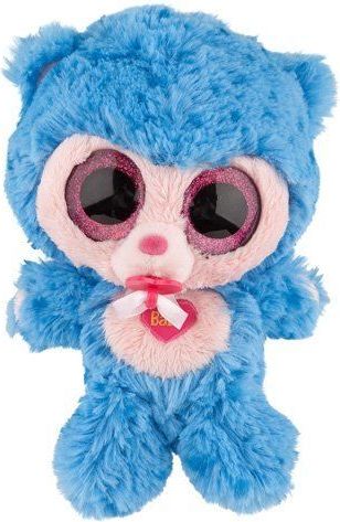 Plyšák se zvukem Ylvi and the Minimoomis, Baby, 18 cm, modrá - obrázek 1