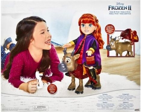 Jakks Pacific Frozen 2: sada panenka Anna a kamarádi - obrázek 1