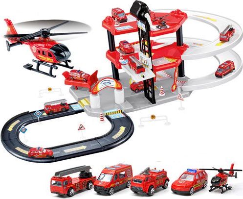 iMex Toys iMex Velká sada Hasičská stanice - obrázek 1