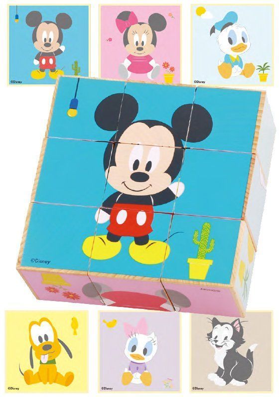 Derrson Disney Dřevěné obrázkové kostky - obrázek 1