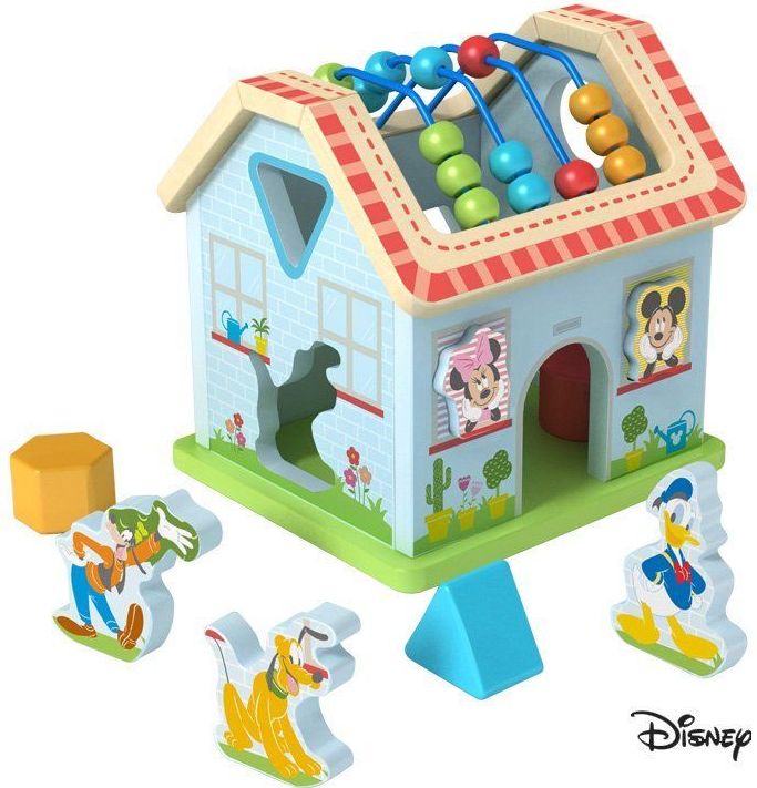 Derrson Disney Dřevěný motorický domeček Mickeyho svět - obrázek 1