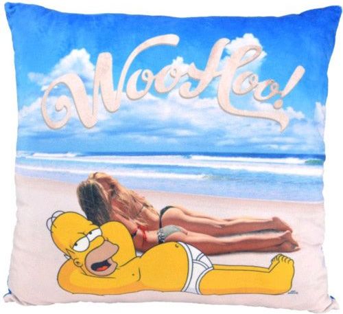 The Simpsons Polštář Simpsons - Homer na pláži - obrázek 1
