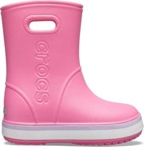 Crocs Dětské holínky Crocs CROCBAND Rain Boot K růžová 29-30 - obrázek 1