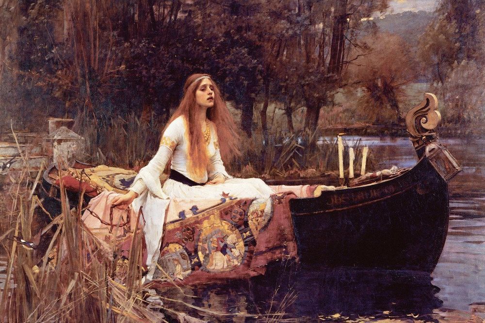 EuroGraphics Puzzle Paní ze Shalott 1000 dílků - obrázek 1