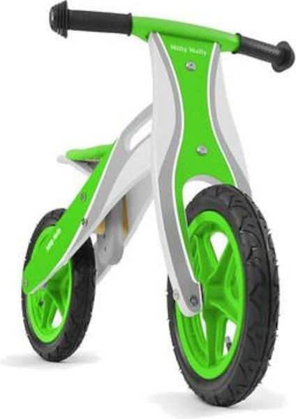 MILLY MALLY Dětské odrážedlo kolo Milly Mally King Green - BAZÁREK - obrázek 1