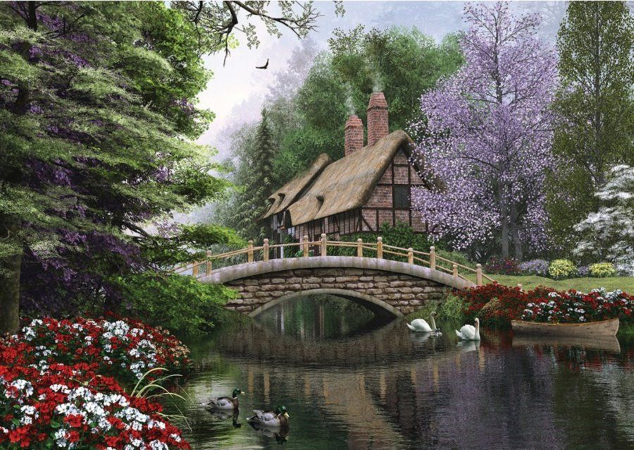 Art puzzle Puzzle Kamenný most 1500 dílků - obrázek 1