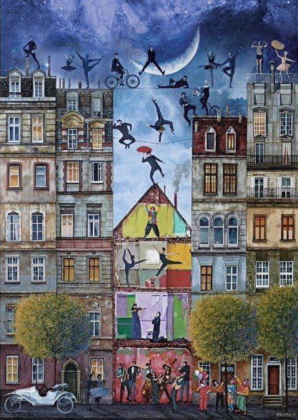 Art puzzle Puzzle Ulice snů 500 dílků - obrázek 1