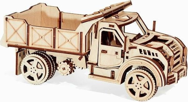 Wood Trick 3D mechanické puzzle - Nákladní auto - obrázek 1