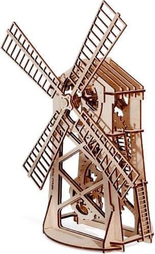 Wood Trick 3D mechanické puzzle - Mlýn - obrázek 1