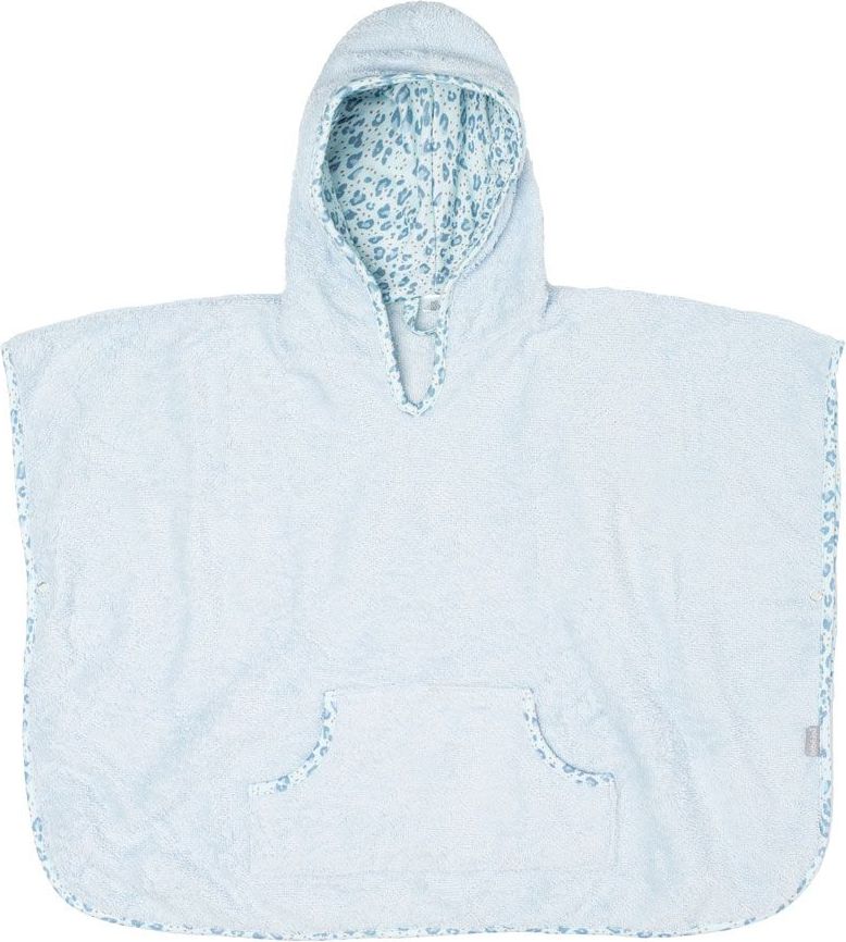 Bebe-jou Froté pončo Leopard Blue - obrázek 1