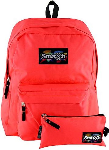 Studentský batoh Smash, neonový růžový - obrázek 1