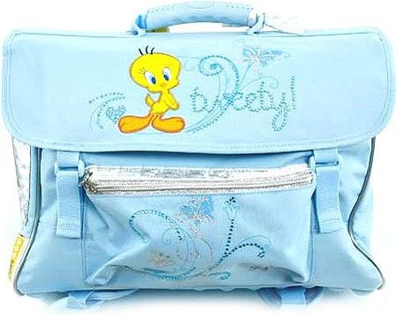 Školní aktovka Tweety, Aktovka, Tweety modrá - obrázek 1