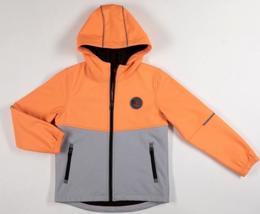 Topo chlapecká bunda 152 oranžová - obrázek 1