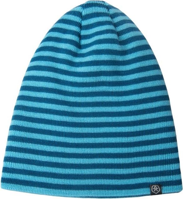 Color Kids Sullivan reversible beanie modrá - obrázek 1