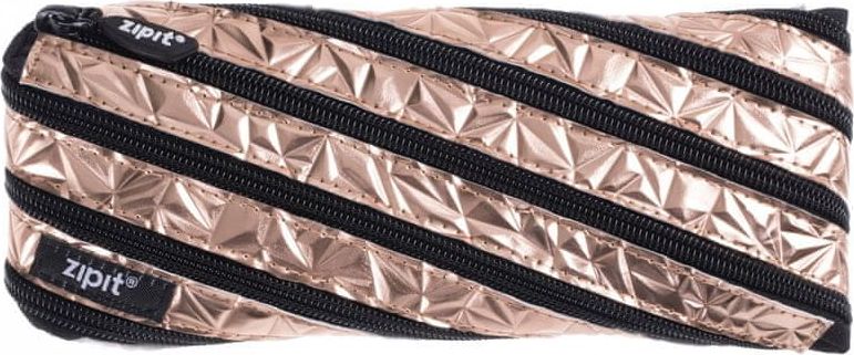 Zipit Metallic penál / pouzdro Bronze - obrázek 1