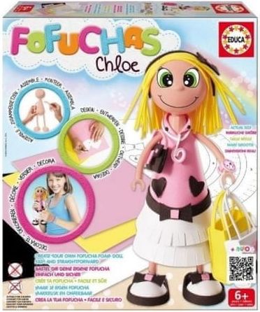 Educa Chloe - sestav si svou panenku - obrázek 1