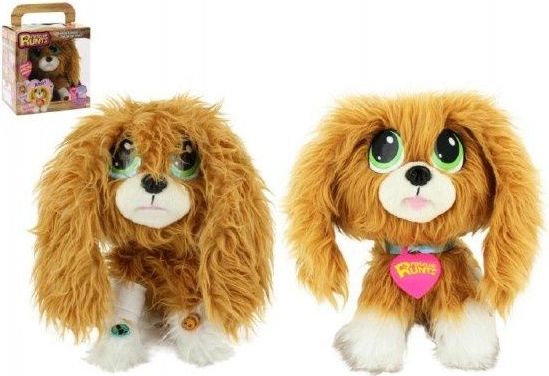 TM Toys Rescue Runts plyšový pejsek Šmudlík Španěl 18cm v krabici 23x22x15cm - obrázek 1