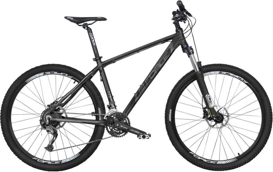 Force  Tron 27,5" Alivio horské kolo černéForce Tron 27,5" Alivio horské kolo černé , vel. 15" - obrázek 1