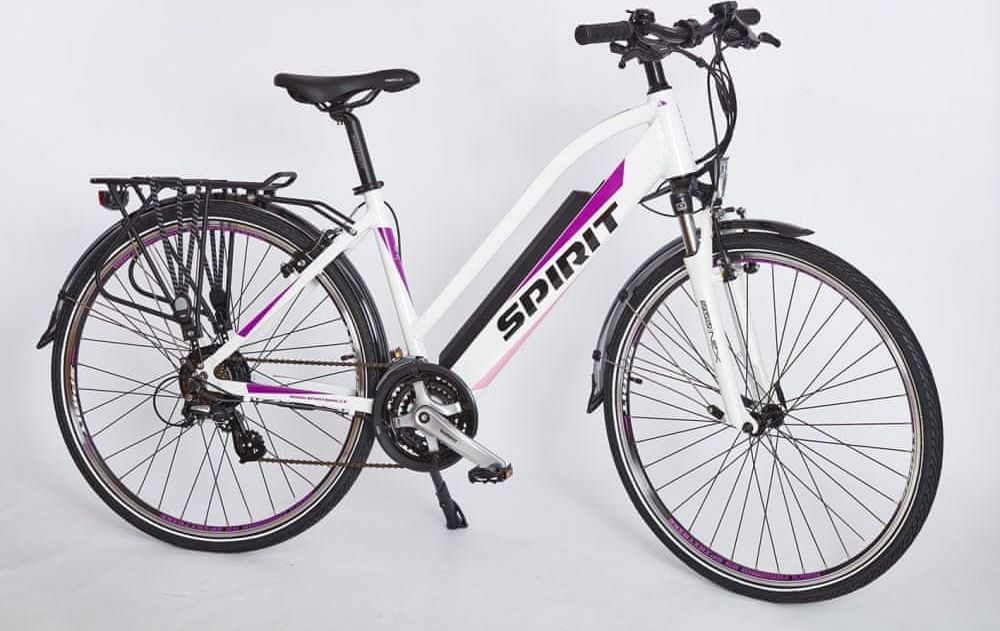 Spirit JOYCE 28" elektrokolo bílá, integr.bat. 13AhSpirit JOYCE 28" elektrokolo bílá, integr.bat. 13Ah - obrázek 1