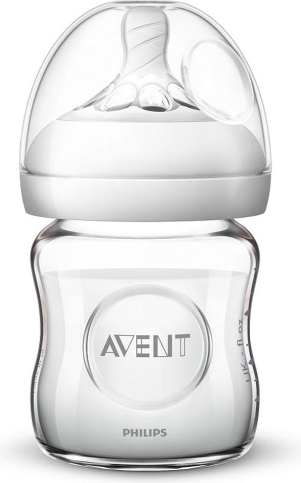 Philips Avent Kojenecká skleněná láhev Avent Natural 120 ml - obrázek 1