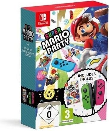 Super Mario Party + ovladače Joy-Con (Green/Pink) (SWITCH) - obrázek 1