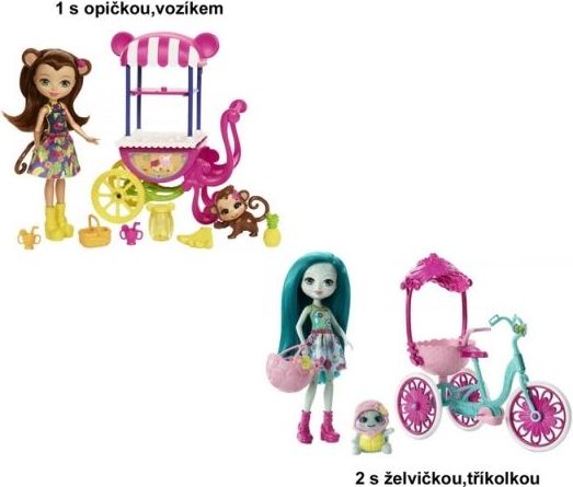 Mattel ENCHANTIMALS HERNÍ SET NA KOLECH - obrázek 1