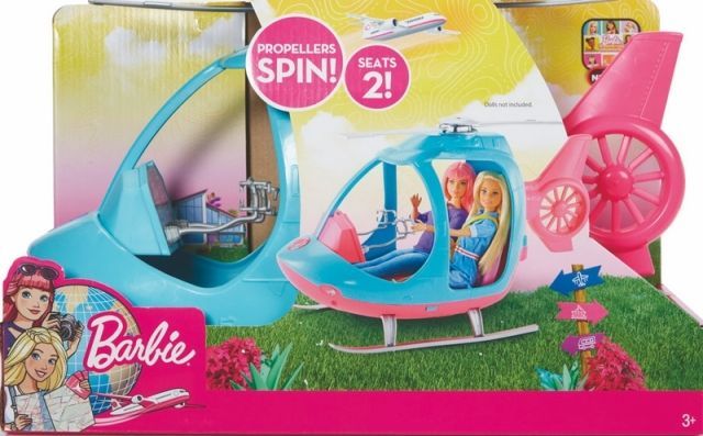 Barbie vrtulník - obrázek 1