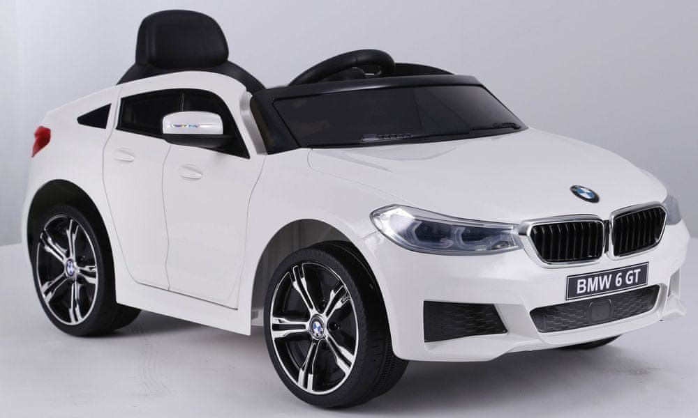 Beneo Elektrické autíčko BMW 6GT - jednomístné, Bílé, Baterie 2 x 6V / 4Ah, 2,4 GHz DO, 2XMOTOR, USB - obrázek 1