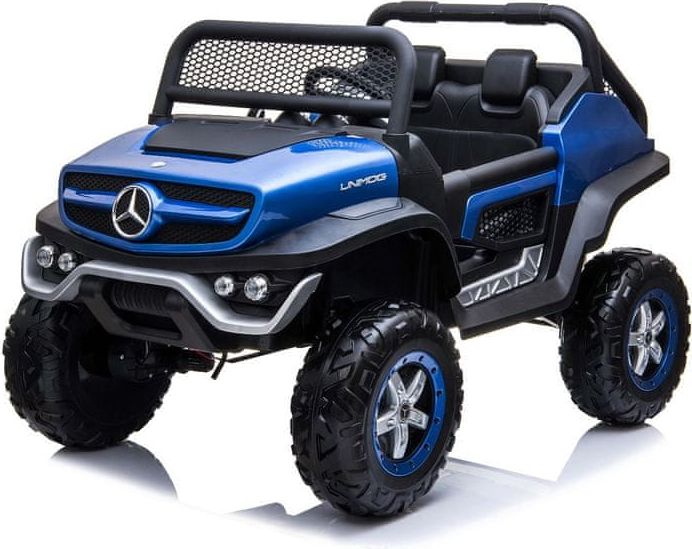 Beneo Elektrické autíčko Mercedes Unimog, Pohon 4x4, 12V / 14Ah, EVA kola, široké dvoumístné sedadlo - obrázek 1