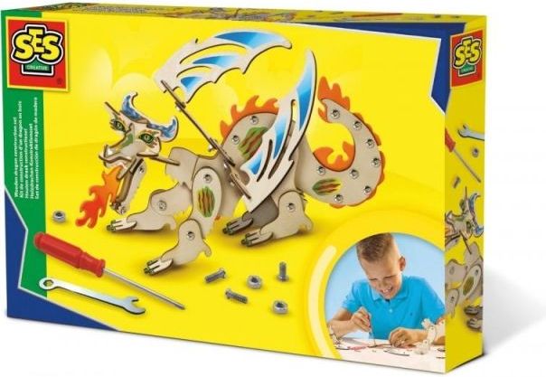 SES Výroba dřevěného draka - obrázek 1