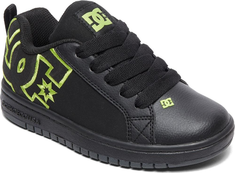 DC Ct Graffik Se B Shoe Bk9 Black/Black/Soft Lime 36 - obrázek 1