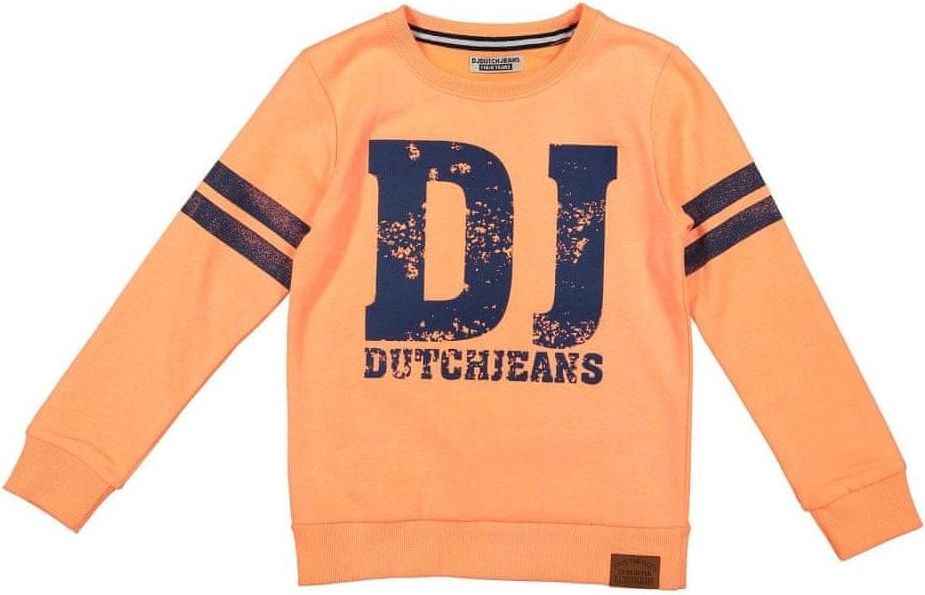 Dirkje chlapecká mikina DJ 122 oranžová - obrázek 1