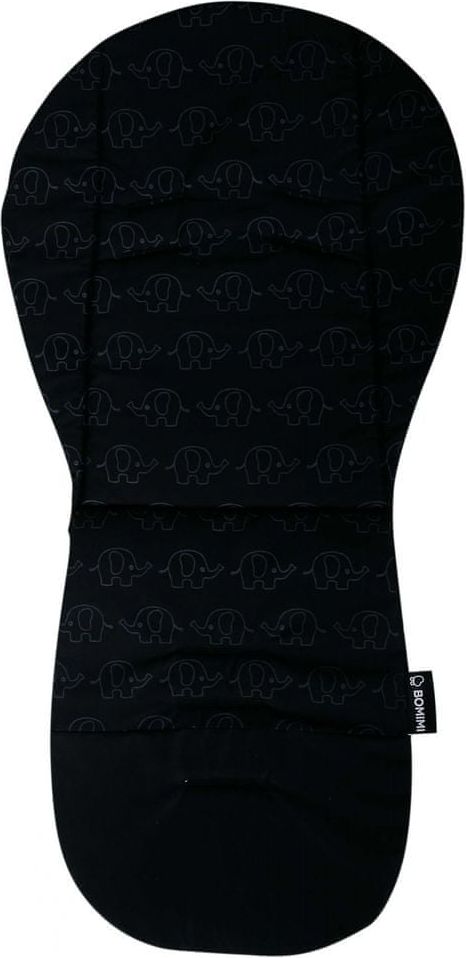 BOMIMI ADA Podložka do kočárku Black Elephant - obrázek 1