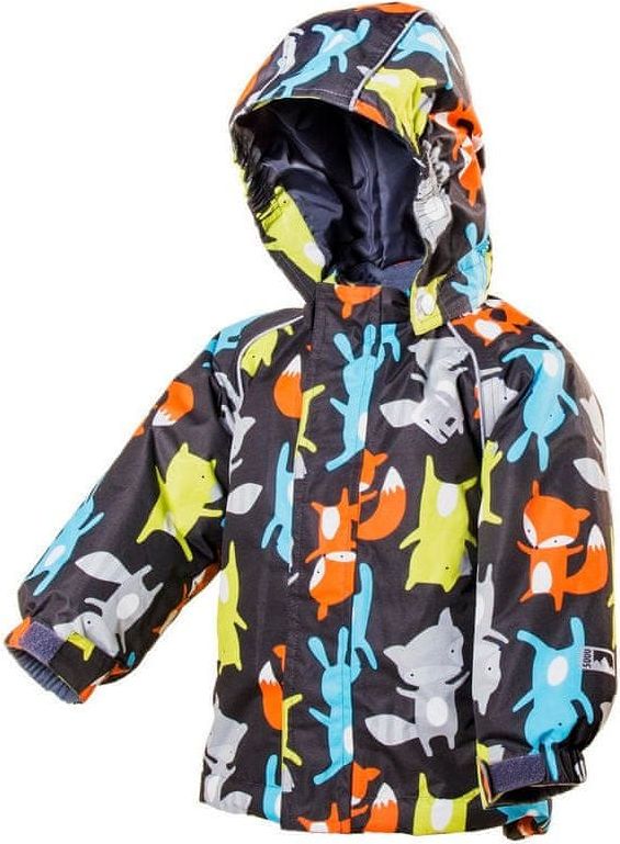PIDILIDI dětská nepromokavá zimní bunda 98 černá - obrázek 1