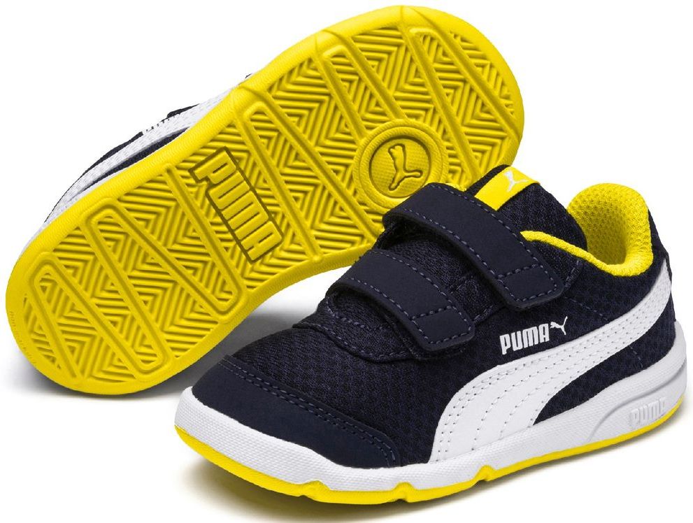 Puma Stepfleex 2 Mesh V PS Peacoat-Blazing Yellow-White 28-29 - obrázek 1
