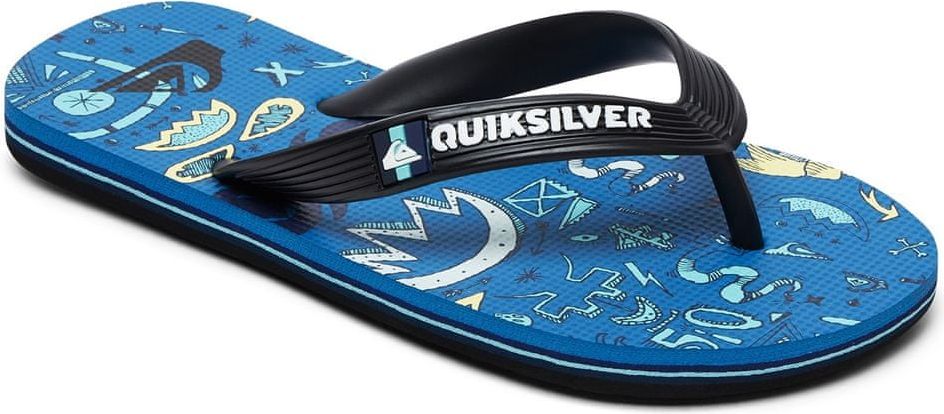Quiksilver Molomystrybusyt B Sndl Xkbb Black/Blue/Blue 13(31) - obrázek 1