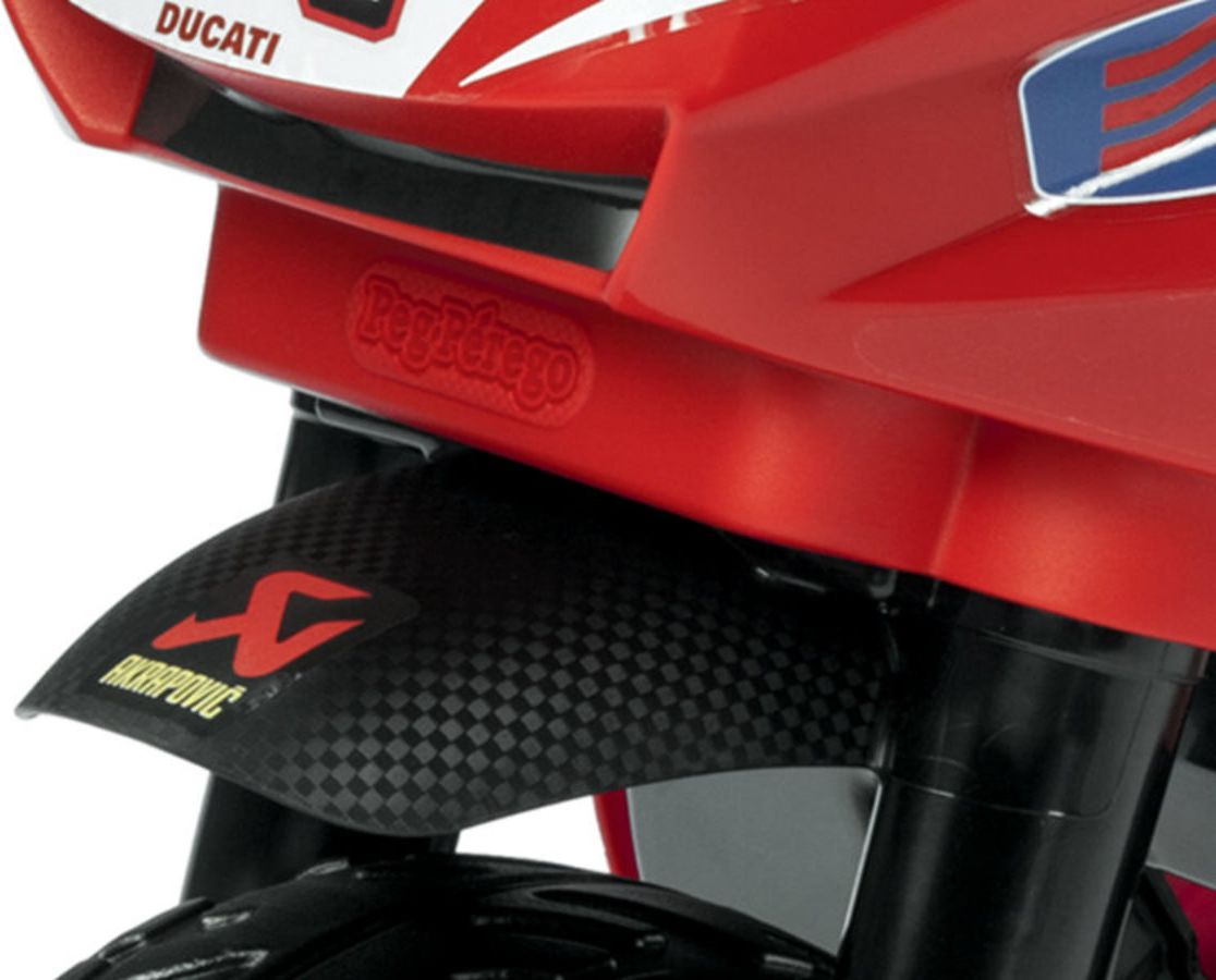 Dětské elektrické vozítko Peg Perégo - Mini Ducati IGMD0005 - červená - obrázek 6