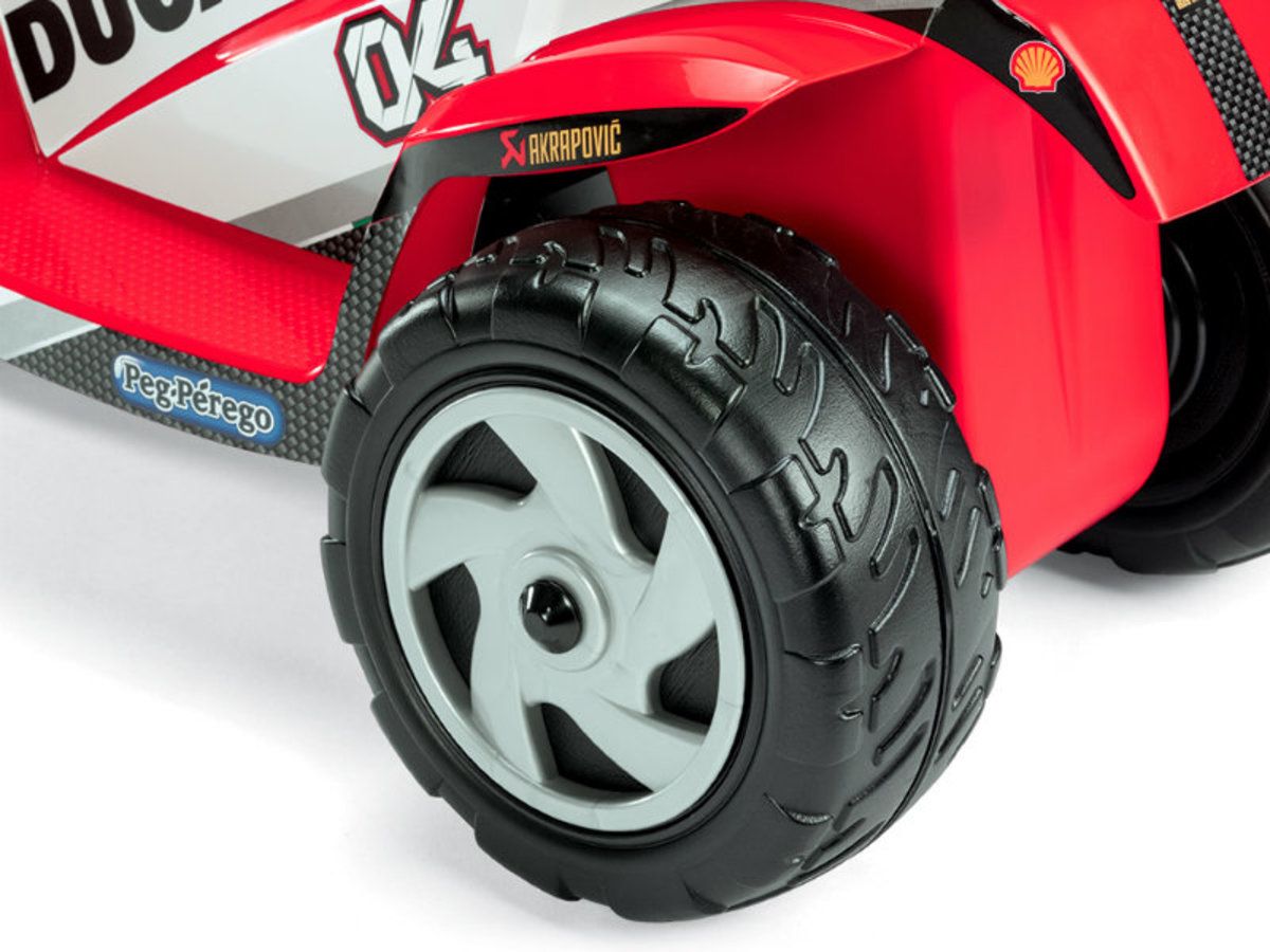 Dětské elektrické vozítko Peg Perégo - Mini Ducati IGMD0005 - červená - obrázek 8