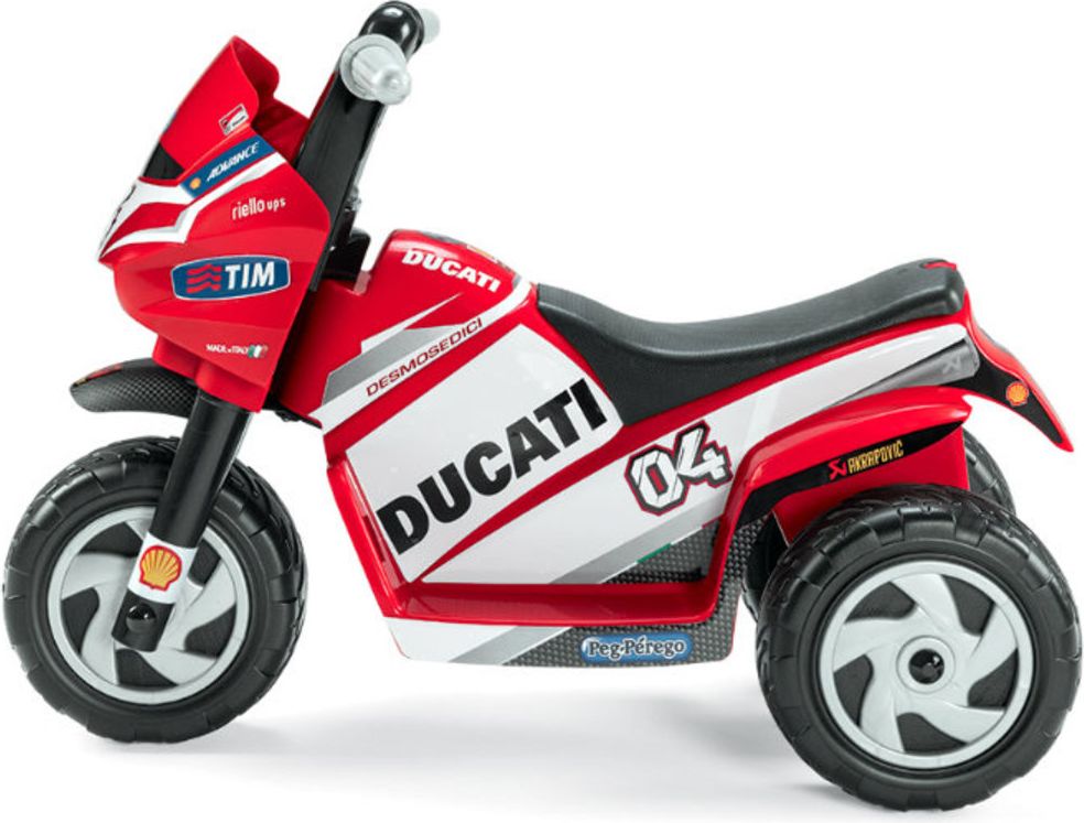 Dětské elektrické vozítko Peg Perégo - Mini Ducati IGMD0005 - červená - obrázek 9