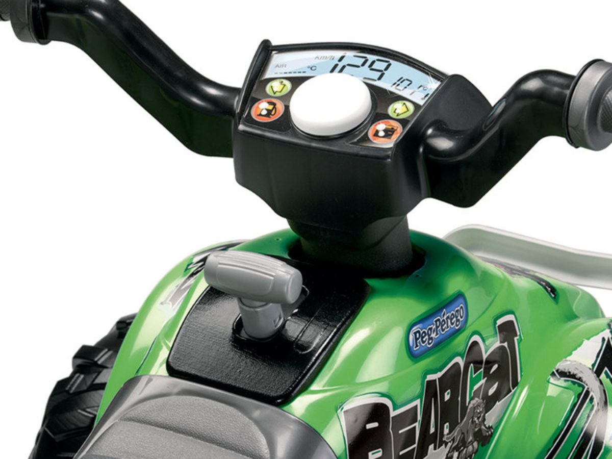 Dětská elektrická čtyřkolka Peg Perégo - Corral Bearcat IGED1165 - zelená - obrázek 3