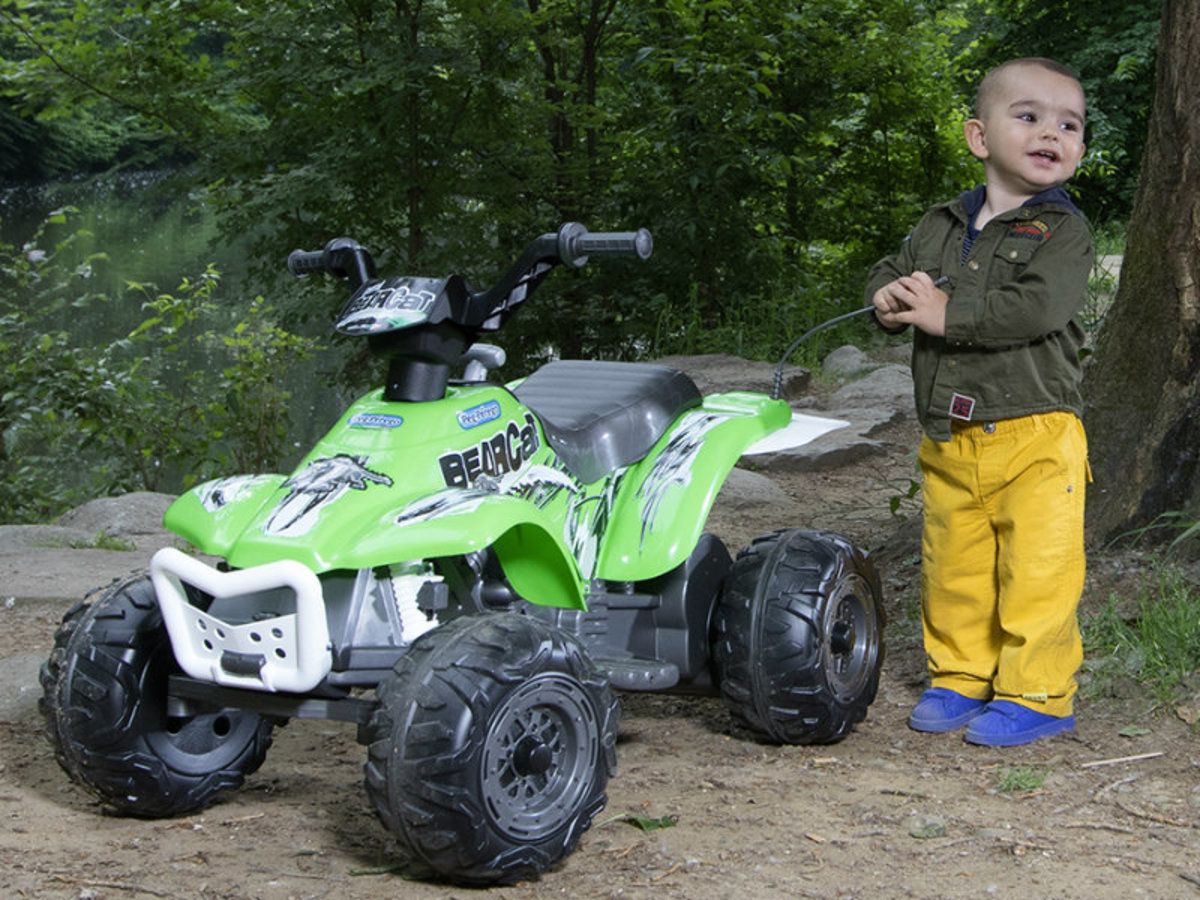 Dětská elektrická čtyřkolka Peg Perégo - Corral Bearcat IGED1165 - zelená - obrázek 7