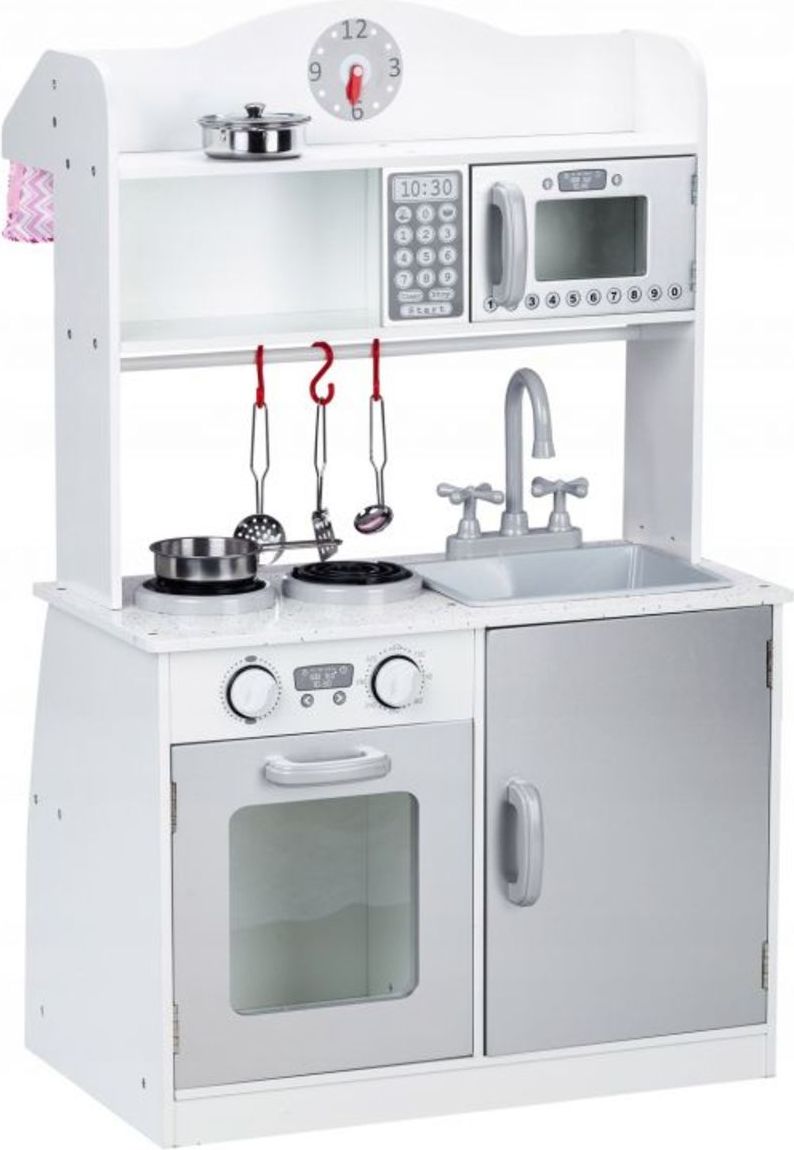 EcoToys kuchyňka 23902-0 šedá bílá - obrázek 2