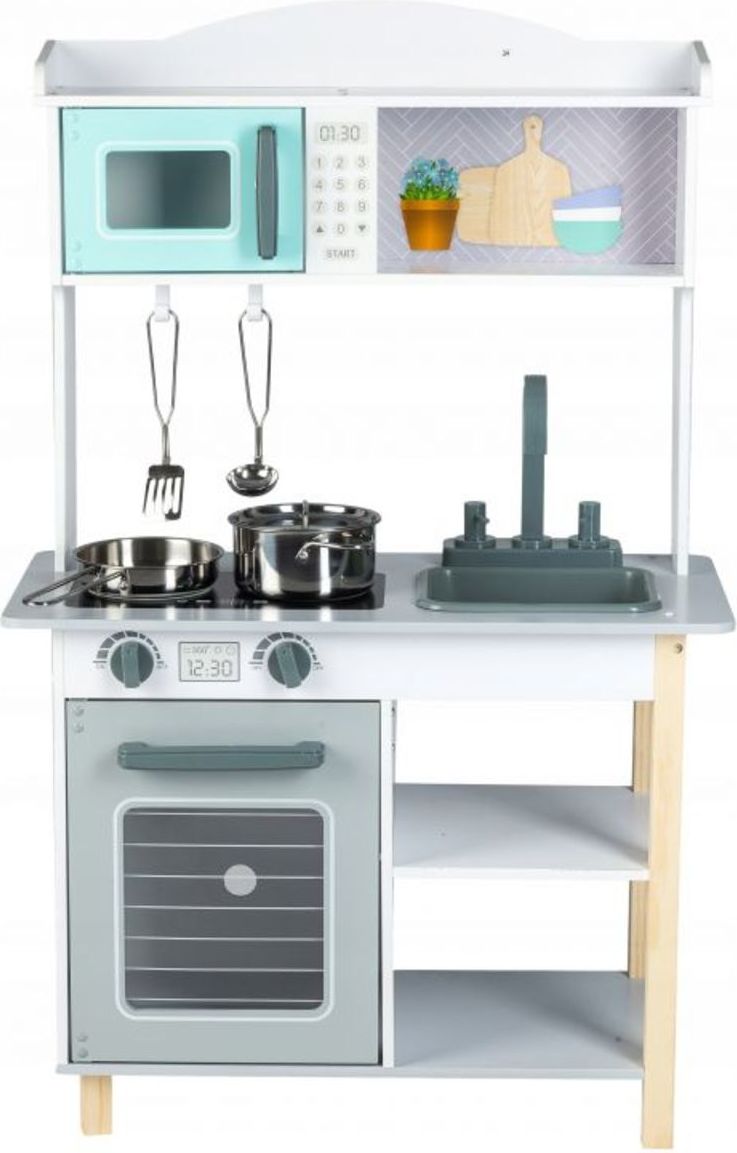 EcoToys kuchyňka Classic 23335-0 šedá bílá - obrázek 3