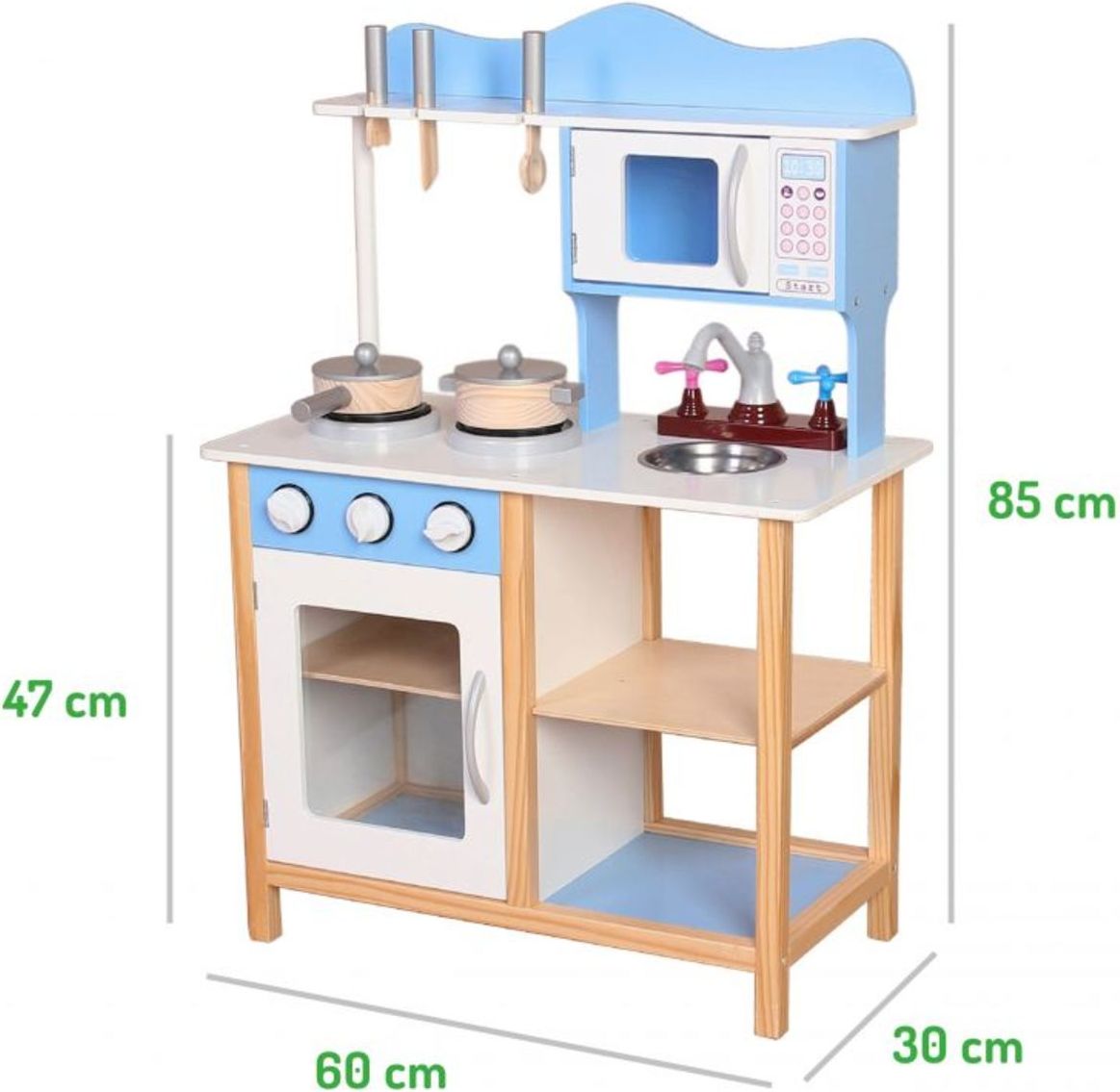 EcoToys kuchyňka Wooden 19994-0 - obrázek 3